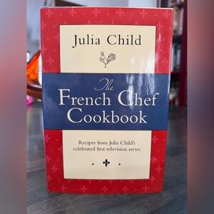 Julia Child The French Chef Cookbook - Red & Navy Hardcover